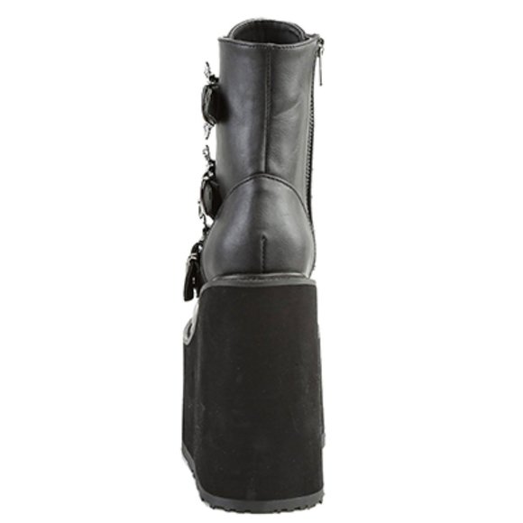 Demonia - SWING 103 Creature of the Night Black Platform Boots - Picture 4 of 4